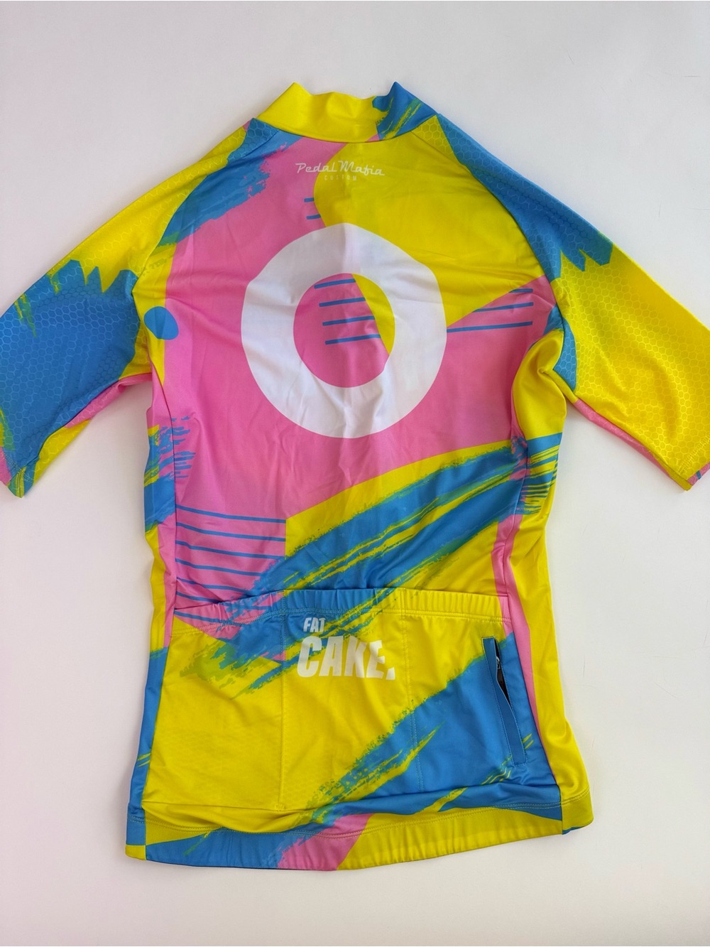 Pedal Mafia x Fat Cake Club Cycling Jersey - Men's Size M (Limited Edition) - Picture 2 of 6